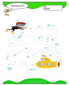 Çizgi Çalışma Sayfaları